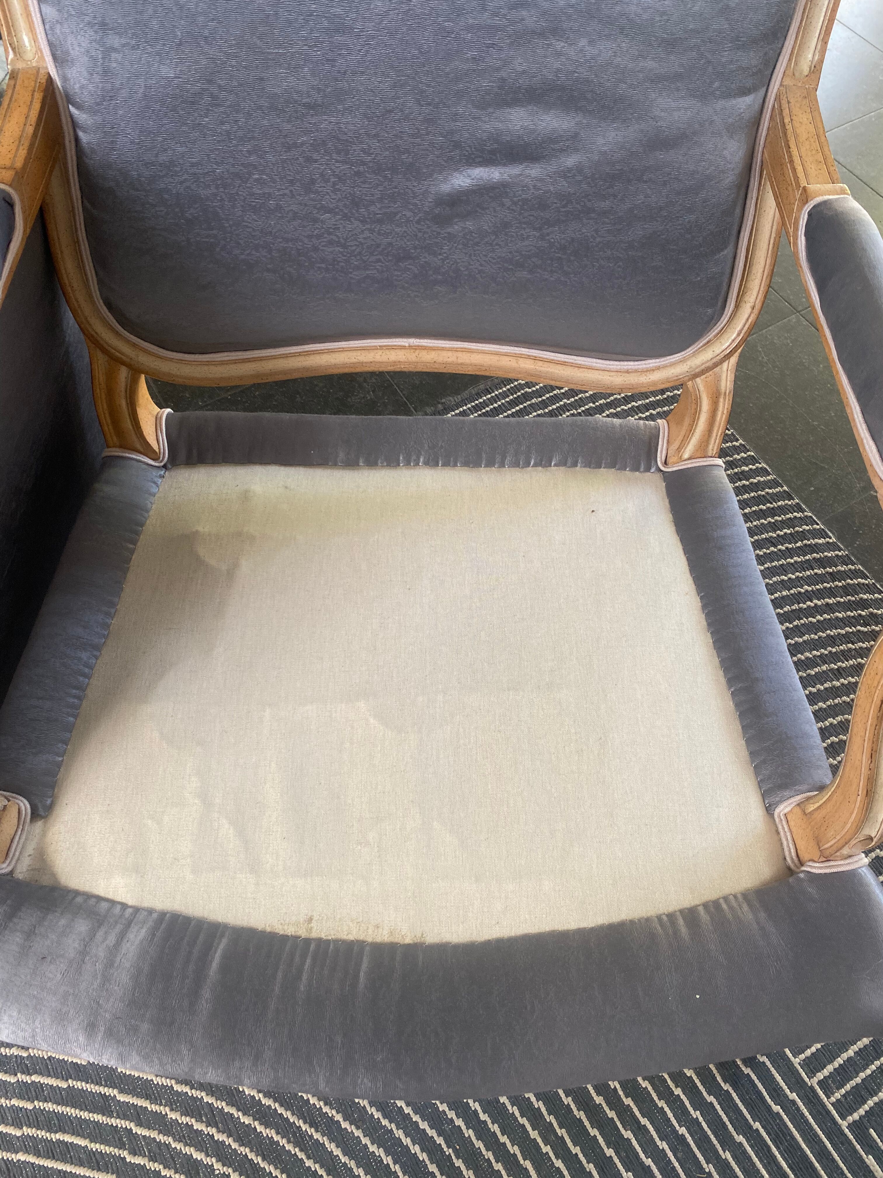 Louis XV shepherdess armchair