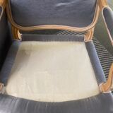 Louis XV shepherdess armchair
