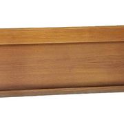 Extra long floating sideboard / wall shelf in teak 210 cm, Denmark 1960s