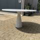 Angelo Mangiarotti M1 eettafel Skipper Carrara marmer 130cm