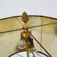 PAIR OF GILDED METAL LAMPS  70'