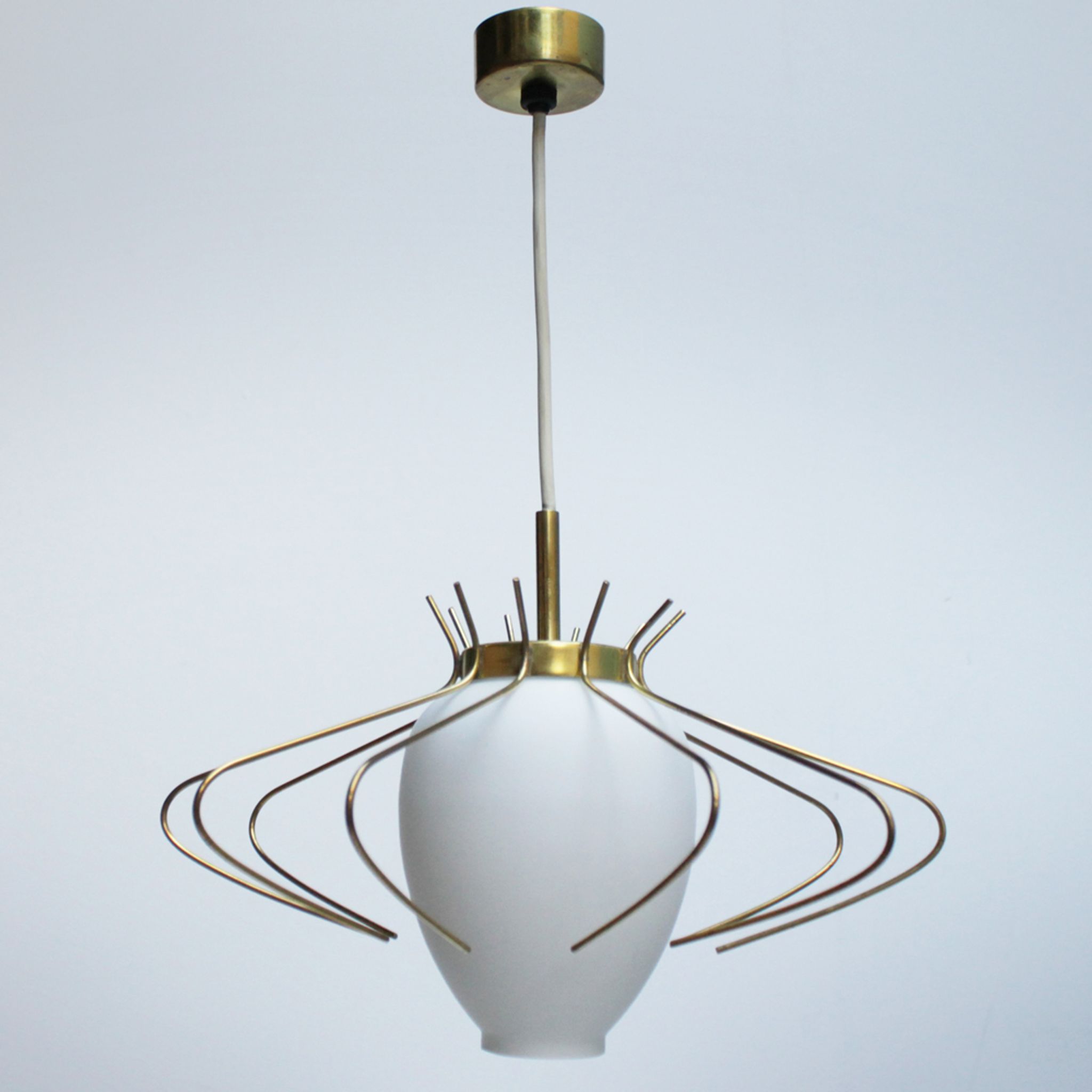 Mid-Size French Spider hanging in the Style of Arredoluce