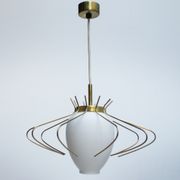 Mid-Size French Spider hanging in the Style of Arredoluce