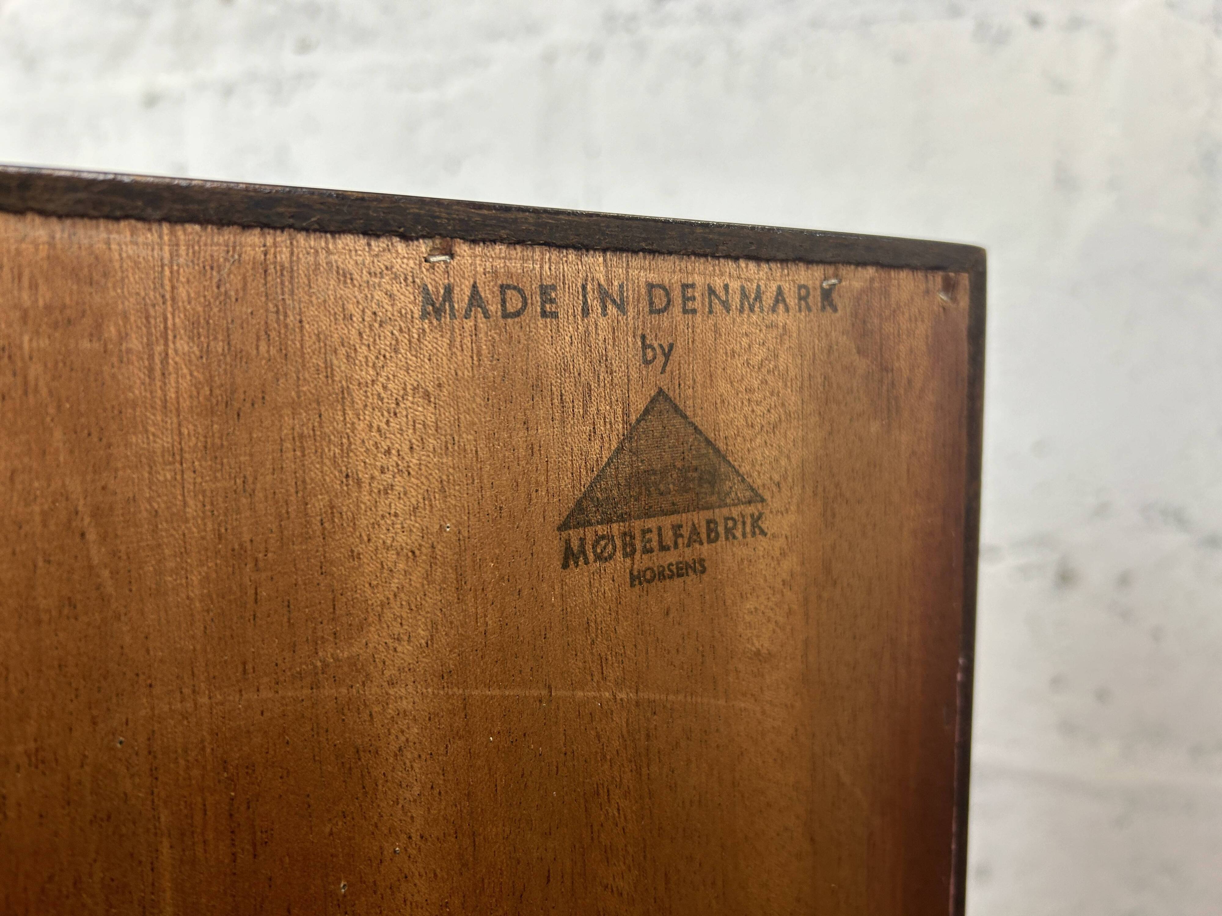 Vintage Scandinavian rosewood sideboard by Horsens Møbelfabrik, 1960s