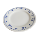 Small opaque porcelain dessert plate