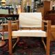 Vintage armchair by Karin Mobring from the 70s, new fabric and straps