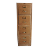 Meuble de classement en chêne