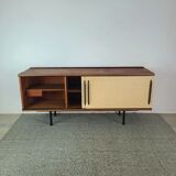 1960s Scandinavian vintage teak modernist sideboard