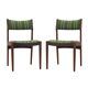 Set of two teak chairs, Danish design, 1970s, made in Denmark