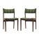 Set of two teak chairs, Danish design, 1970s, made in Denmark