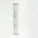 XL Mid Century Murano Glass & Chrome Wall Light from Hillebrand, 1970s
