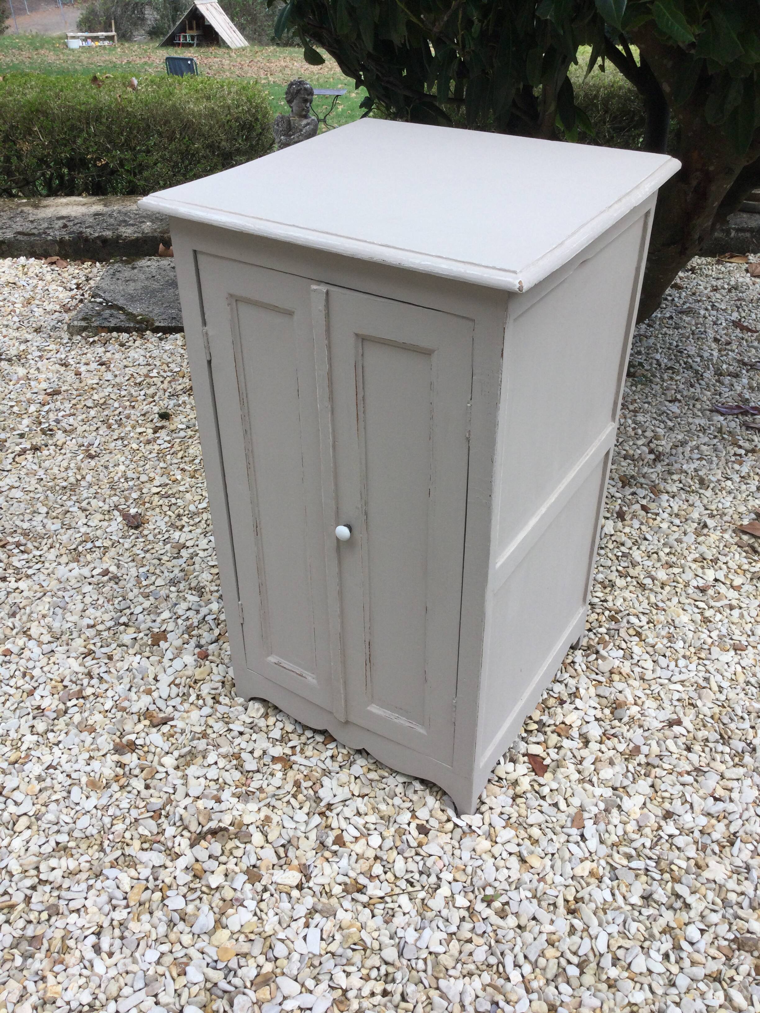 Small old patinated piece of furniture