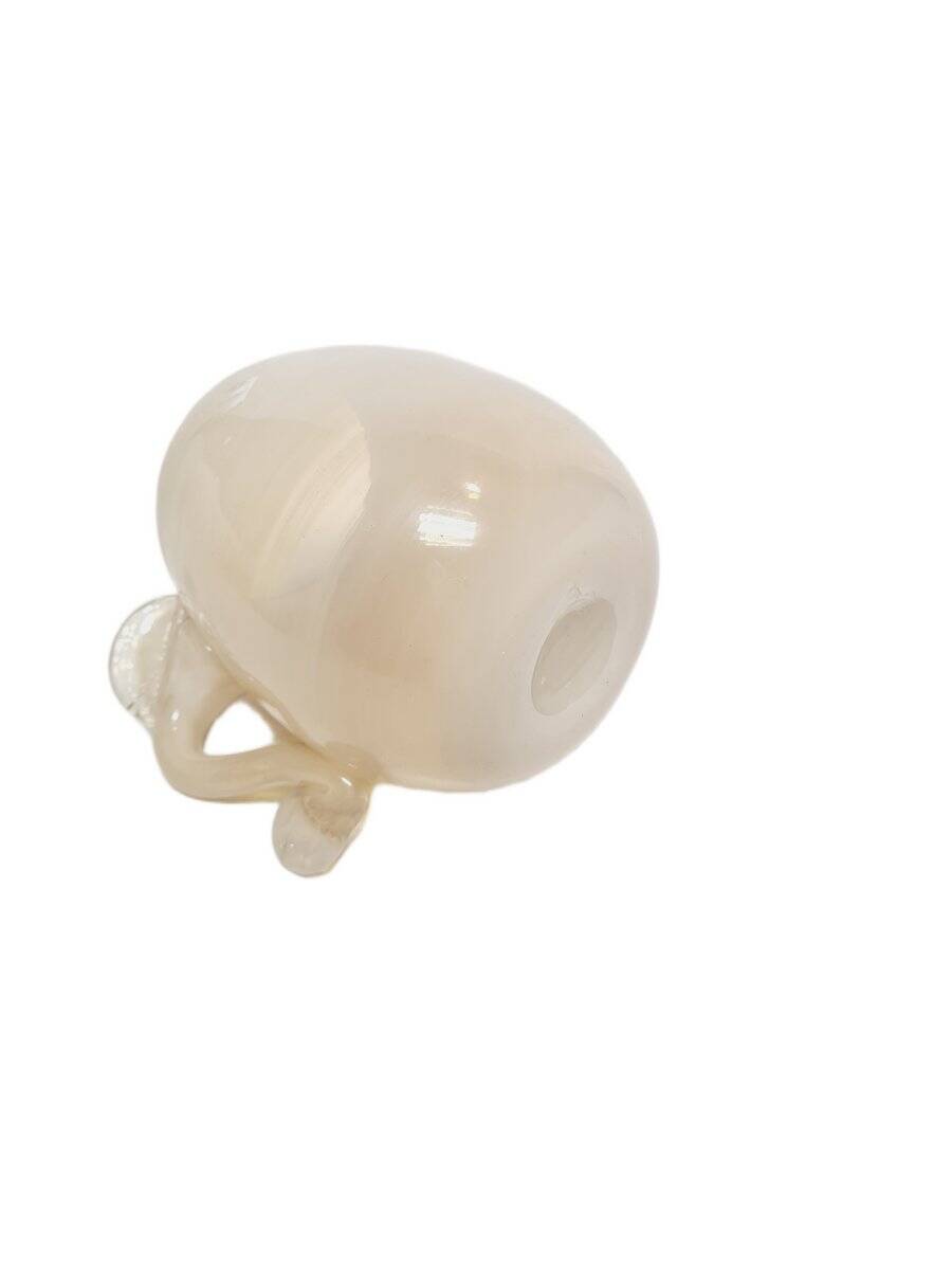 Beer cup by J. Słuczan-Orkusz for Cracow Institute for Glassworks, Poland, 1970s