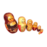 7 russian giggles matriochka