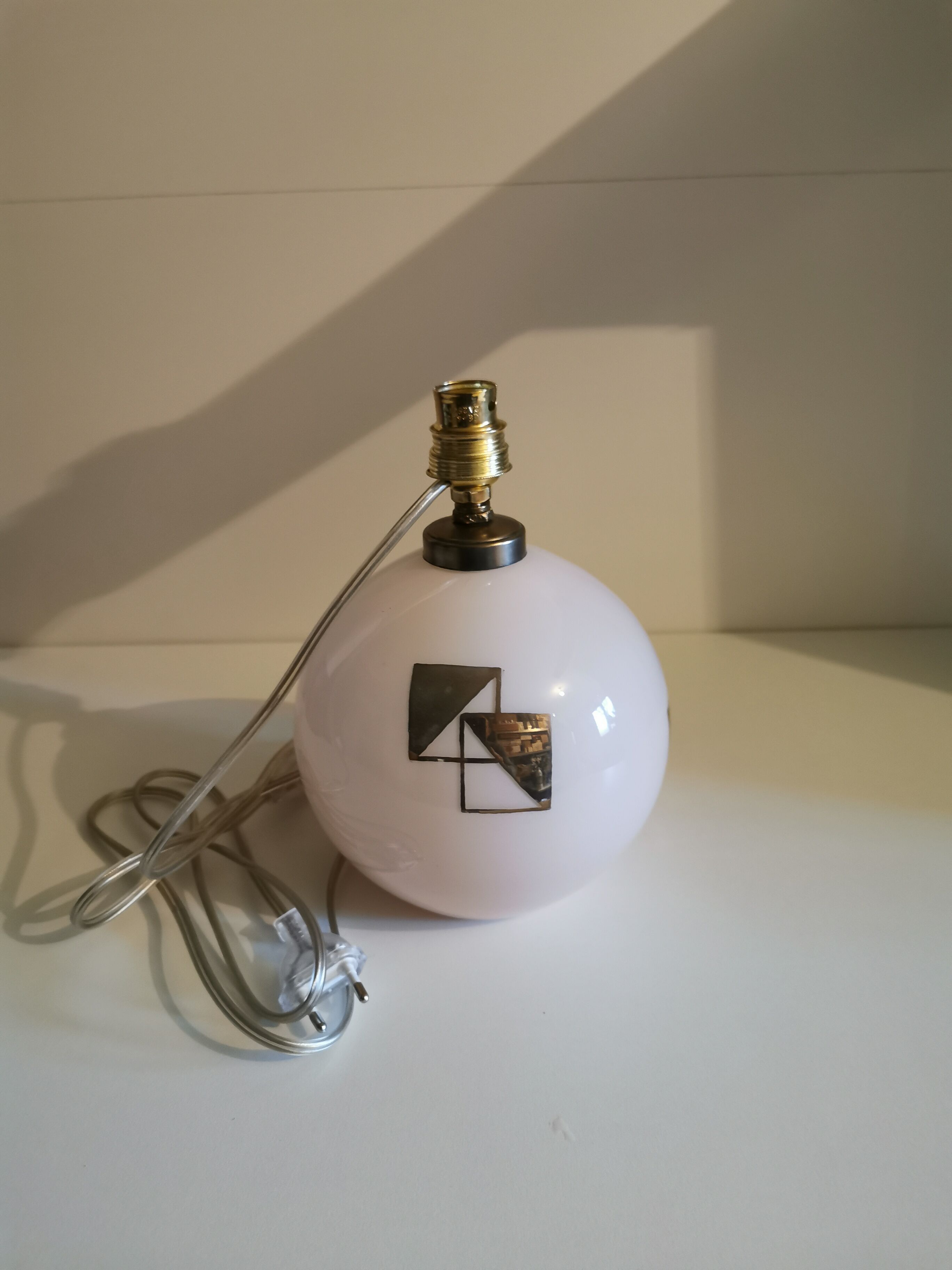 Art Deco ball lamp