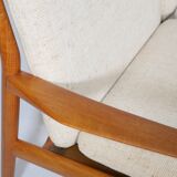 Danish Design Teak Sofa Couch Three-Seater by Svend Aage Eriksen for Glostrup, 1960s