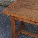 Solid oak farmhouse table