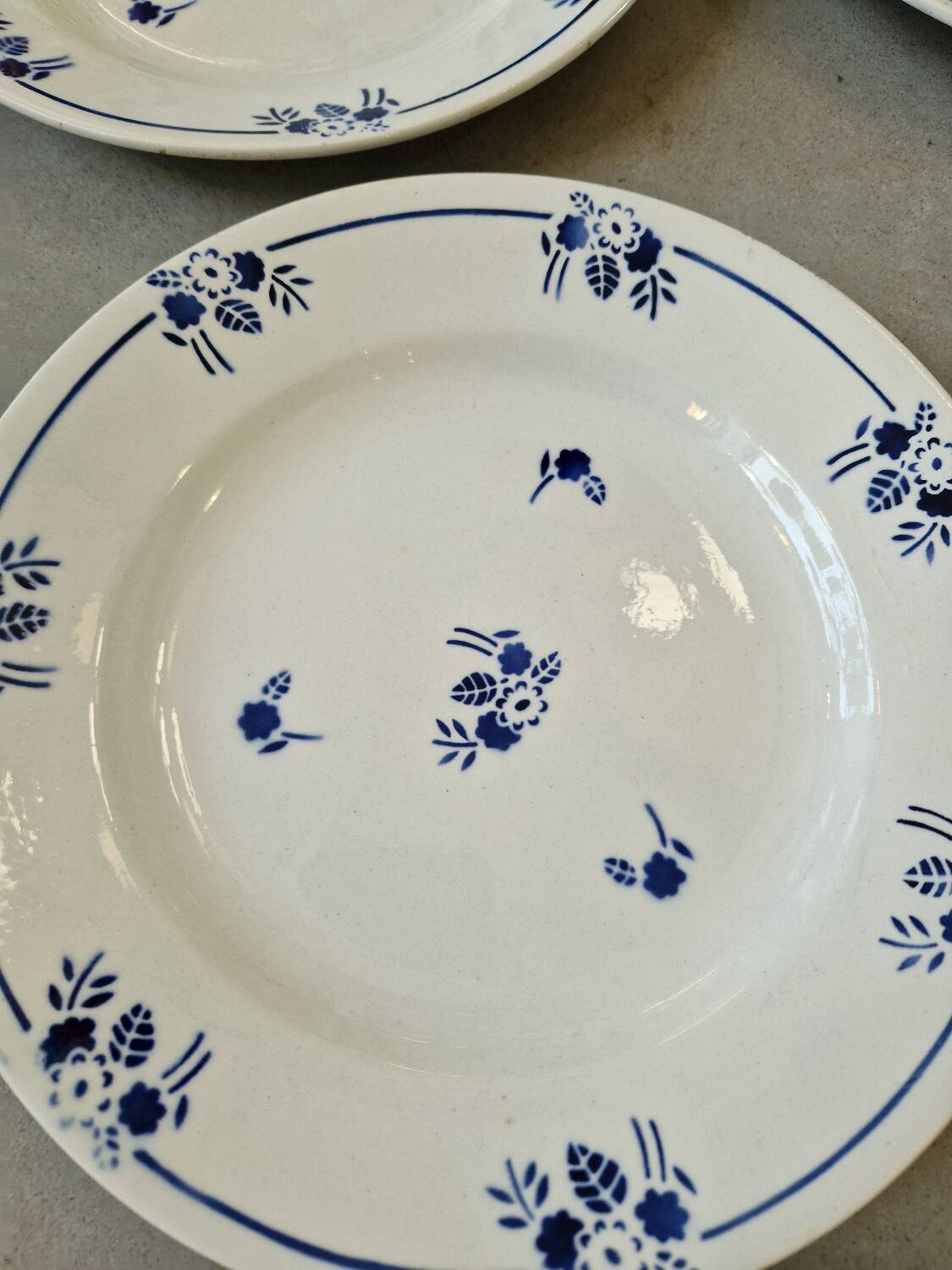 Set of 12 Saint Amand Semi-Deep Plates Model 2018