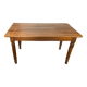 Walnut bistro table, turned legs, beautiful patina.
