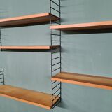 Vintage Swedish Design String The Ladder Shelf from the 1960s