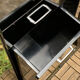 Satin black vintage wardrobe 1970
