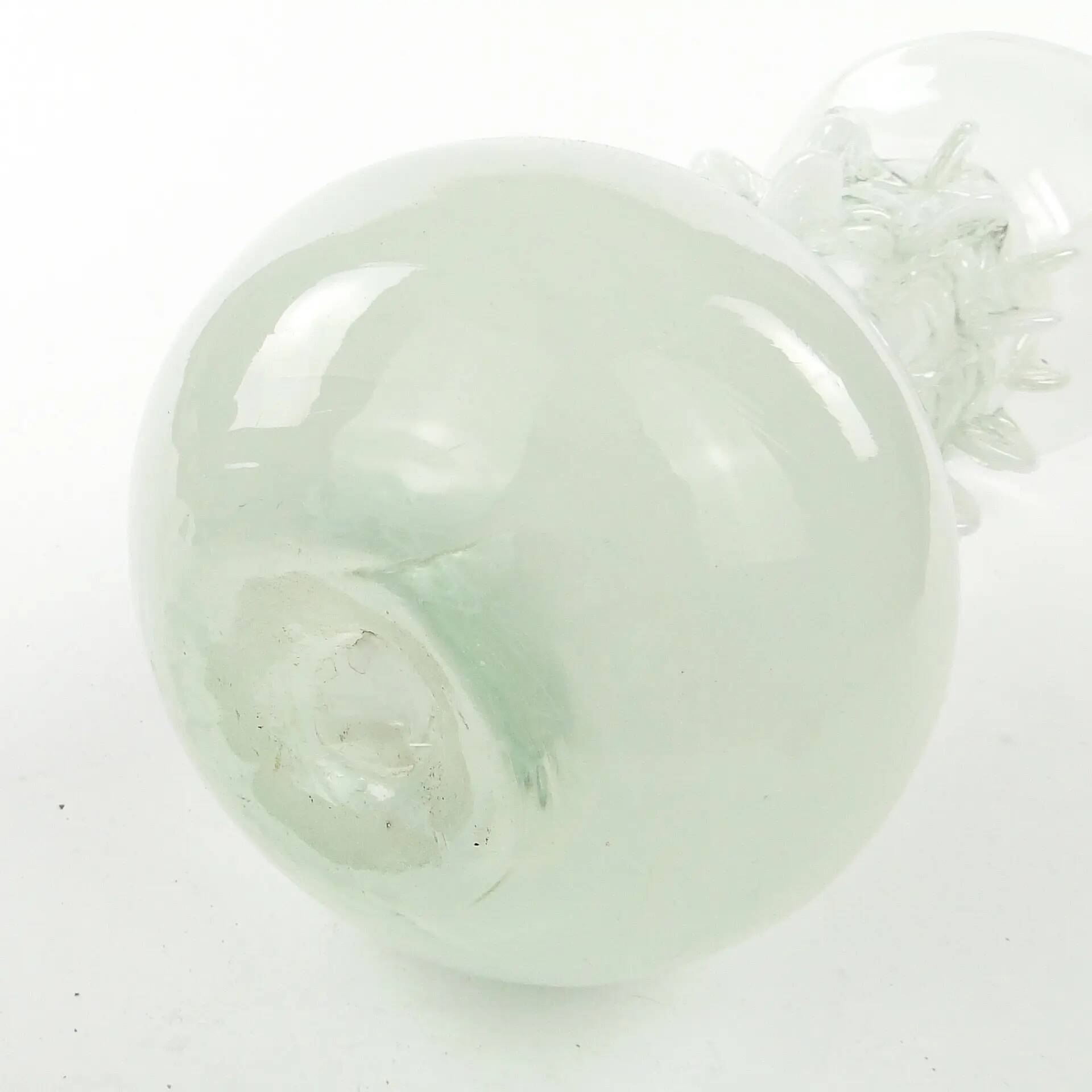 Bride vase, modernism, glass, designed by J. Słuczan-Orkusz, Poland, 1970s