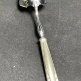 Cut crystal compotier with his spoon in a box
