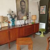 Scandinavian trundle tables - Design Mobelintarsia -