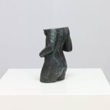 Female Torso Sculpture in Bronze, signed Gerard, edition 2/8