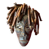 Ancient ceremonial mask of Congo