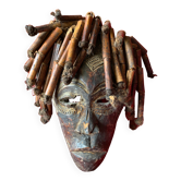 Ancient ceremonial mask of Congo