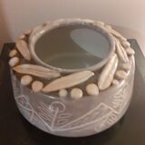 Sandstone vase. 50s/60s