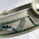 Ain's artisanal vegetable-patterned dish