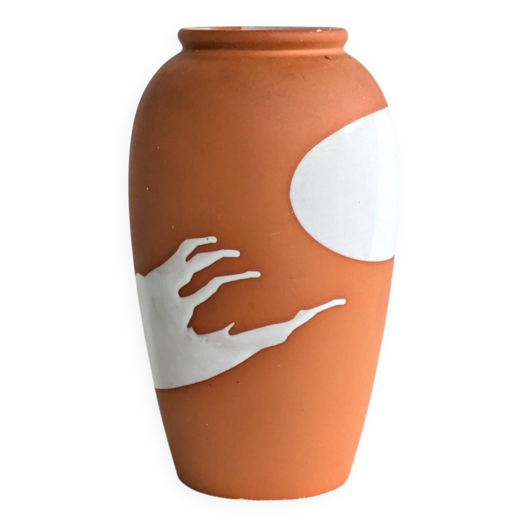 Scheurich Vase | Model 244-22 | West Germany Pottery 1980s
