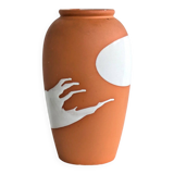 Scheurich Vase | Model 244-22 | West Germany Pottery 1980s