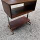 Vintage wood and metal console