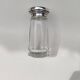 Crystal and sterling silver shaker by Louis Coignet.
