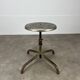 Tabouret d'atelier réglable style industriel