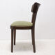 Ensemble de quatre chaises de salle à manger thonet, tchécoslovaquie, années 1950