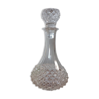 Carafe à décanter modèle Longchamp de Cristal d'Arques 1980
