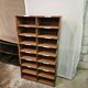 Meuble casier en bois 1960