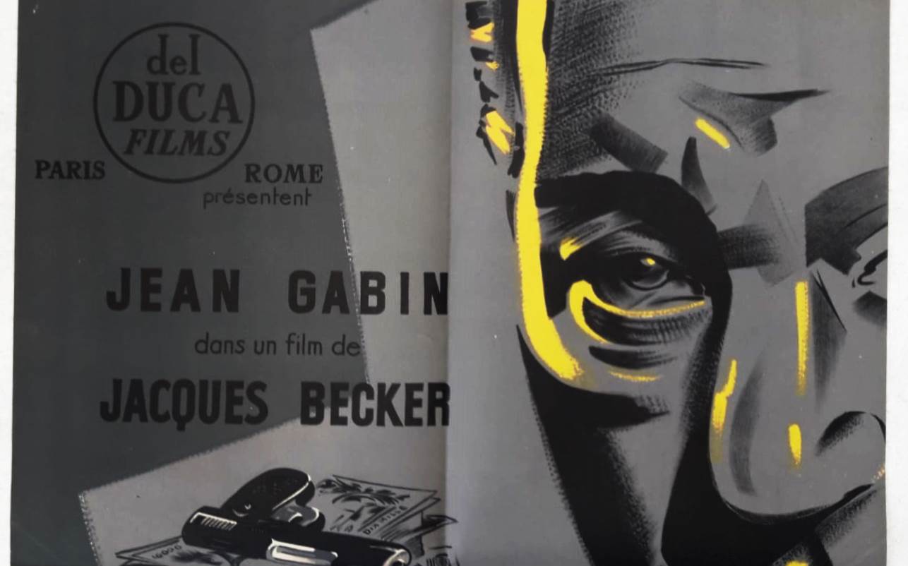 Movie poster "Don't Touch Grisbi" 1954 Jean Gabin