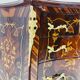 Marquetry chest of drawers with inlay in Louis XV style