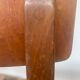 Set of 4 curved wood bistro chairs