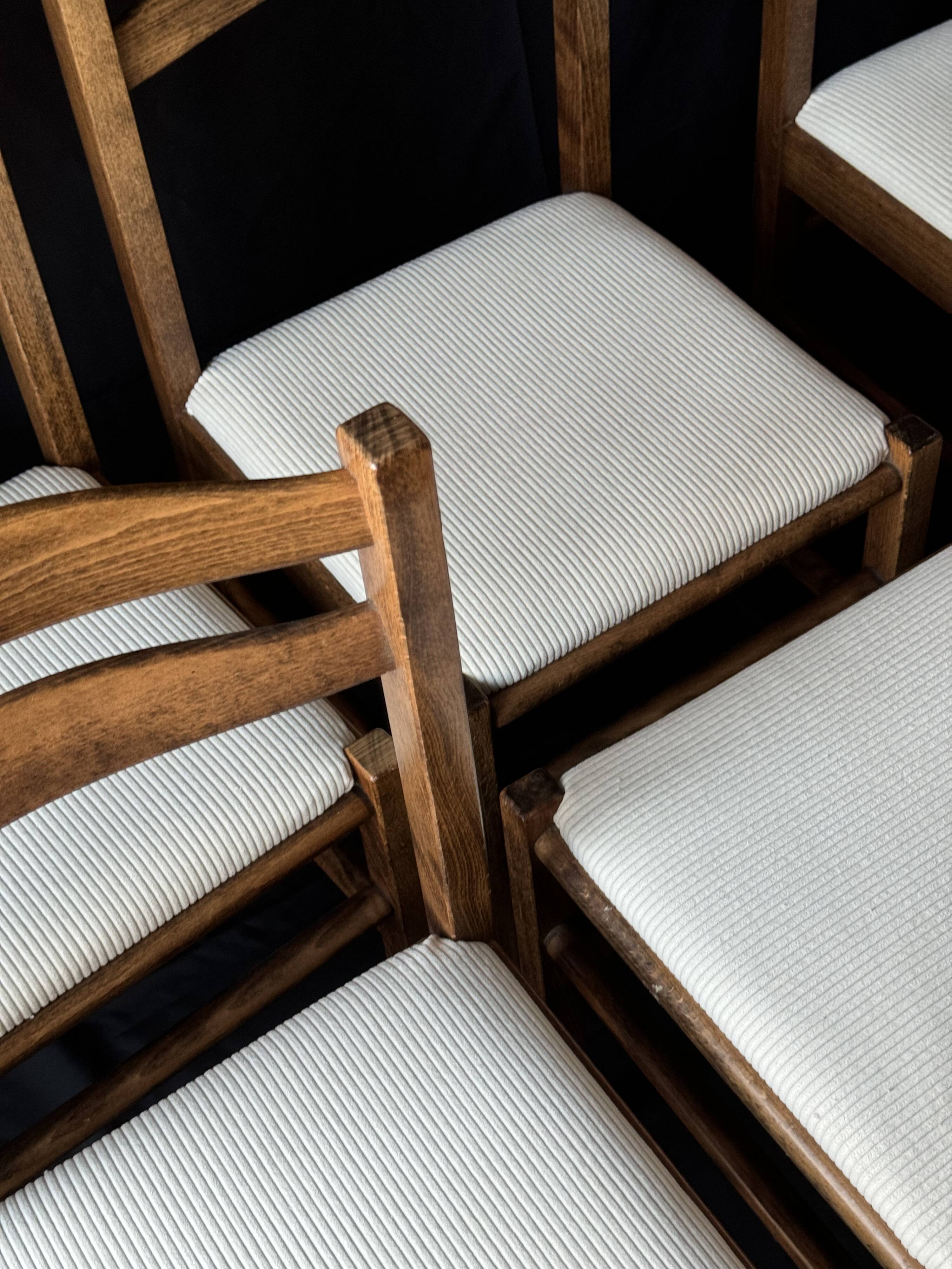 Set of 6 Baumann chairs