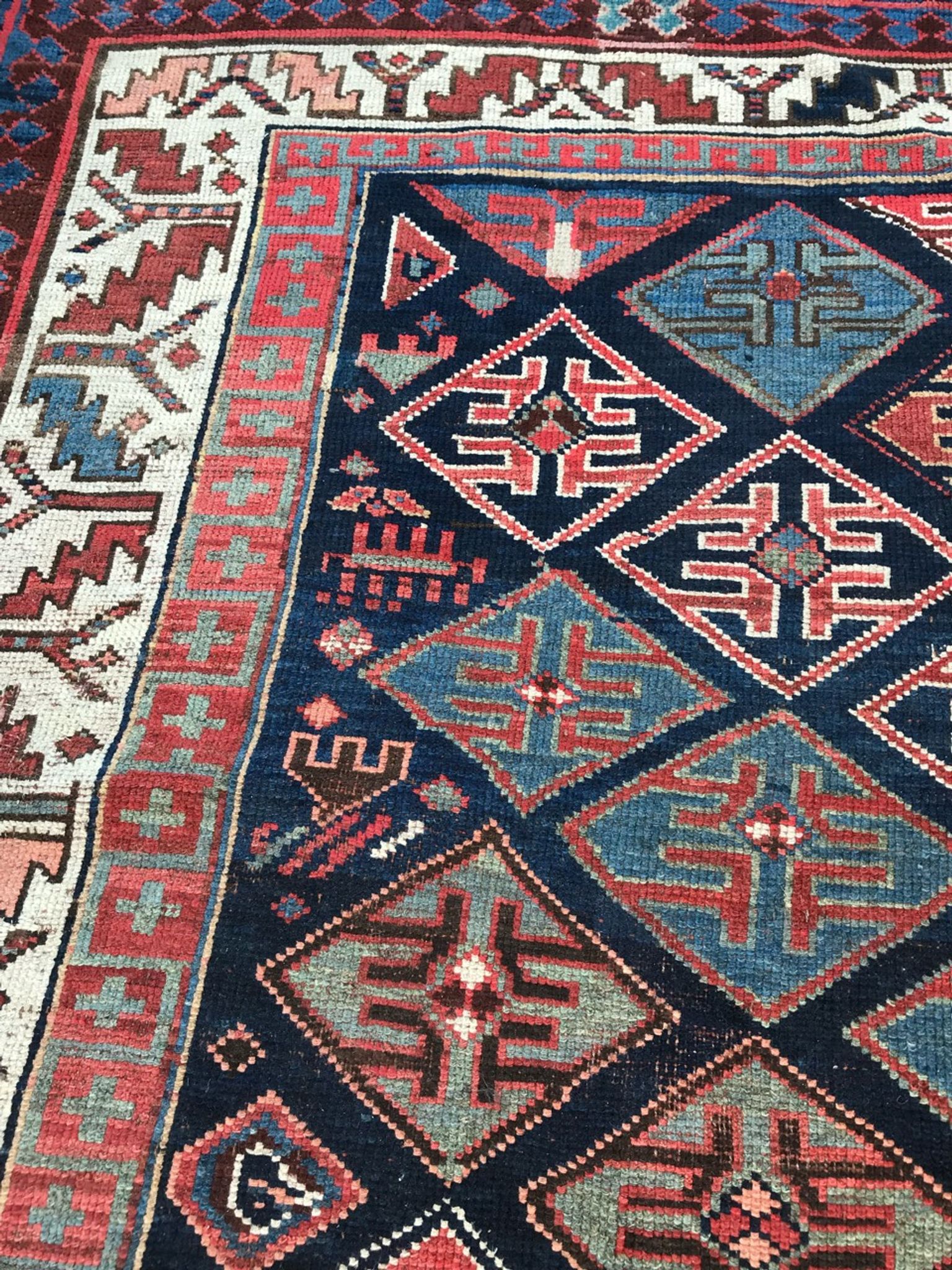 Ancient carpet northwest of Iran 139x284 cm