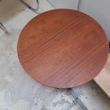 Round Scandinavian coffee table