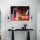 Contemporary abstract geometric forms No7
