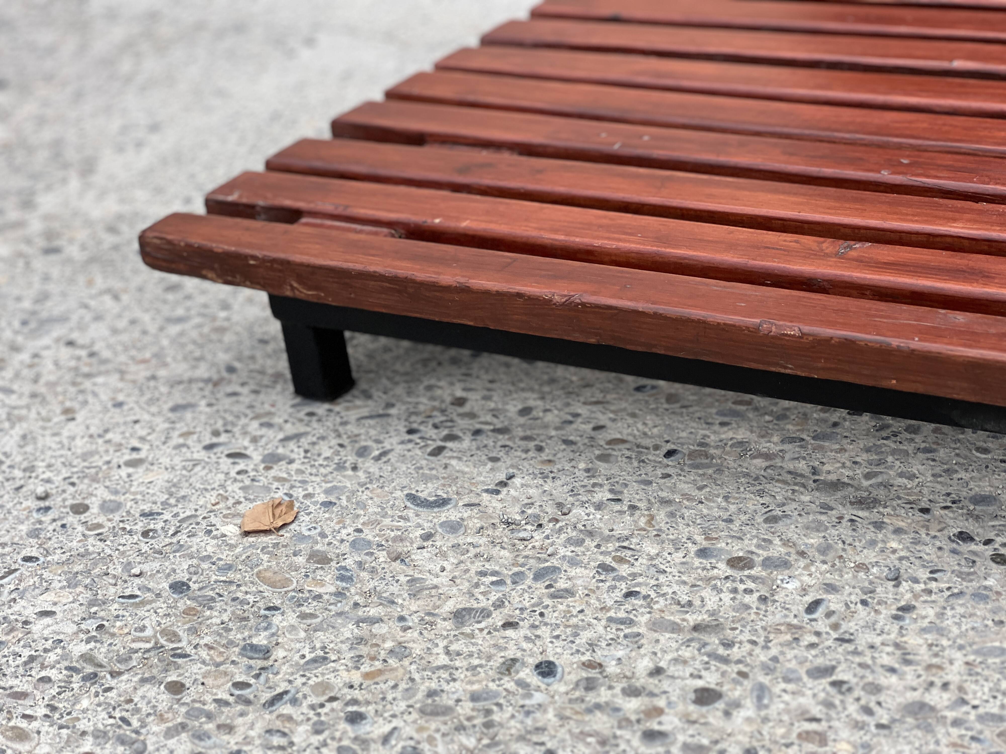 Cansado bench by Charlotte Perriand, 1954