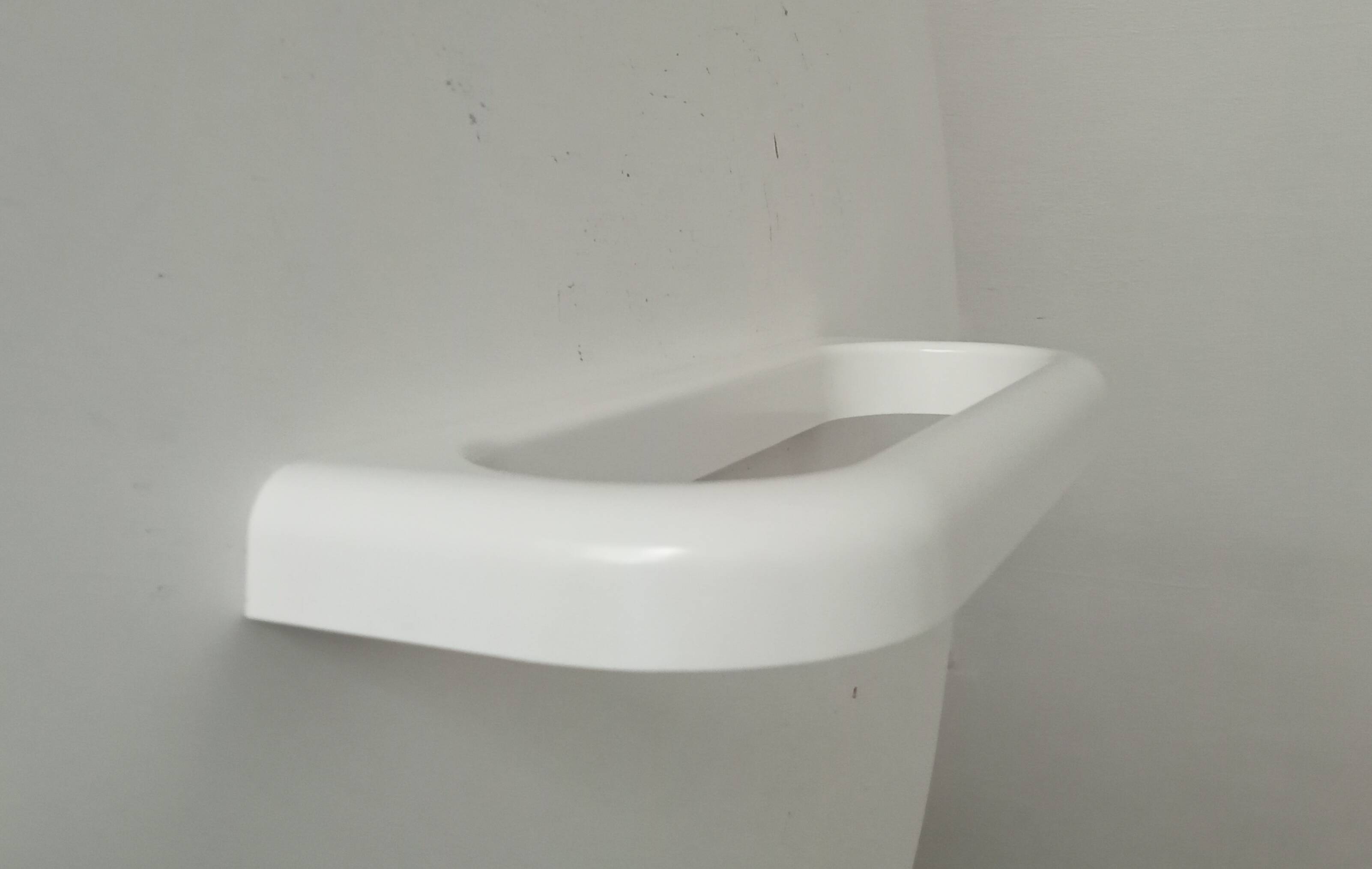 Porte serviette flottant vintage Space Age Metalplastica